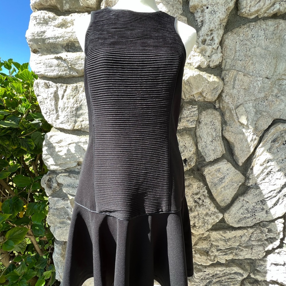 Banana Republic Drop Waist Black Dress Size 8